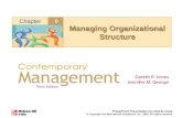 9Chapter PowerPoint Presentation by Charlie Cook © Copyright The McGraw-Hill Companies, Inc., 2003. All rights reserved. Managing Organizational Structure.