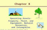 1 Harcourt, Inc. items and derived items copyright © 2001 by Harcourt, Inc. Chapter 8 Operating Assets: Property, Plant, and Equipment, Natural Resources,