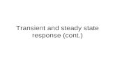 Transient and steady state response (cont.). Example DC Motor Page 111 Ex.1-4-3.