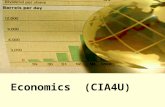 Economics (CIA4U). Introduction to Economics -Economics is a social science that studies how individuals and organizations in society engage in the production,