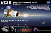 WISE Wide-field Infrared Survey Explorer asteroids Galaxy ULIRGs brown dwarfs WISE will map the sky in infrared light, searching for the nearest and coolest.