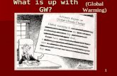 What is up with GW? (Global Warming) 1. Tonight – 10/03 Radiation Radiation EM radiation – universe, Sun, Earth EM radiation – universe, Sun, Earth Global.