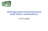 Variograms/Covariances and their estimation STAT 498B.