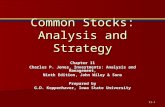 11-1 Chapter 11 Charles P. Jones, Investments: Analysis and Management, Ninth Edition, John Wiley & Sons Prepared by G.D. Koppenhaver, Iowa State University.