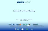 4 April 2011, Exeter Framework for Ocean Observing Eric Lindstrom, OOPC Chair 4 April 2011, Exeter UK.