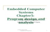 Embedded Computer Systems Chapter5: Program design and analysis Eng. Husam Y. Alzaq Islamic University of Gaza 1 © 2010 Husam Alzaq Computers as Components.