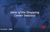 October 2005 State of the Shopping Center Industry.