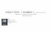 Project Title: { ElseWhere } (temporary entitled) Advisor: Linda Lai Chiu Han Yip Yuk Yiu Content: Project Abstraction Method Concept reference Visualization.