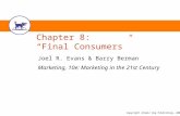 Copyright Atomic Dog Publishing, 2007 Chapter 8: “Final Consumers” Joel R. Evans & Barry Berman Marketing, 10e: Marketing in the 21st Century.