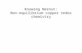 Knowing Nernst: Non-equilibrium copper redox chemistry.