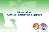 We are Here Because of You! Clin-eguide: Clinical Decision Support.