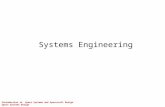 Introduction to Space Systems and Spacecraft Design Space Systems Design Systems Engineering.