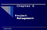 © 2000 by Prentice-Hall Inc Russell/Taylor Oper Mgt 3/e Chapter 6 Project Management.