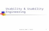 Usability 2004 J T Burns1 Usability & Usability Engineering.