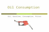 Oil Consumption Oil, Gasoline, Consumption, Prices.