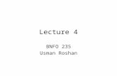 Lecture 4 BNFO 235 Usman Roshan. IUPAC Nucleic Acid symbols.