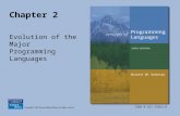 ISBN 0-321-19362-8 Chapter 2 Evolution of the Major Programming Languages.