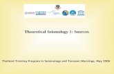 Thailand Training Program in Seismology and Tsunami Warnings, May 2006 Theoretical Seismology 1: Sources.