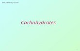 1 Biochemistry 3070 Carbohydrates. 2 French scientists coined the term “hydrates de carbone” [hydrates of carbon] to describe a unique group of biochemical.
