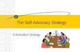 The Self-Advocacy Strategy A Motivation Strategy.