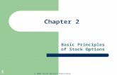 © 2004 South-Western Publishing 1 Chapter 2 Basic Principles of Stock Options.