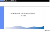 Peritoneal Dialysis Nutritional Considerations in PD.