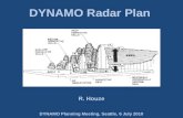 DYNAMO Planning Meeting, Seattle, 6 July 2010 R. Houze DYNAMO Radar Plan.