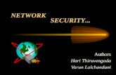 NETWORK Authors Hari Thiruvengada Varun Lalchandani SECURITY...
