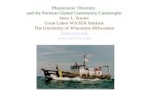 Phanerozoic Diversity and the Permian Global Community Catastrophe Jerry L. Kaster Great Lakes WATER Institute The University of Wisconsin-Milwaukee jlk@uwm.edu.