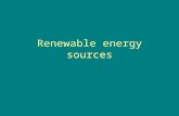 Renewable energy sources. Estimates of depletable energy resources in the U.S. Numbers = how long it would last if all energy came from one source Resource.