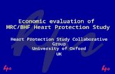 Economic evaluation of MRC/BHF Heart Protection Study Heart Protection Study Collaborative Group University of Oxford UK.