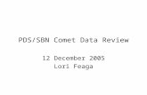 PDS/SBN Comet Data Review 12 December 2005 Lori Feaga.