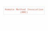 Remote Method Invocation (RMI). Client-Server Communication Sockets Remote Procedure Calls Remote Method Invocation (Java)