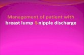 Objectives: Anatomy of the breast Approach to a patient with breast lump Common breast problems (benign & malignant) Approach to a patient with nipple.