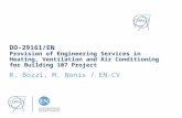 DO-29161/EN Provision of Engineering Services in Heating, Ventilation and Air Conditioning for Building 107 Project R. Bozzi, M. Nonis / EN-CV.