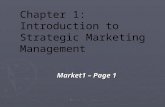 MKT1 - Slide 1 to 241 Chapter 1: Introduction to Strategic Marketing Management Market1 – Page 1.