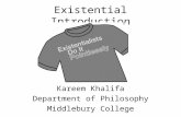 Existential Introduction Kareem Khalifa Department of Philosophy Middlebury College.