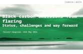 Black carbon emissions from flaring Status, challenges and way forward Torleif Haugland, 14th May 2015.