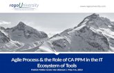 Www.regouniversity.com Clarity Educational Community Agile Process & the Role of CA PPM in the IT Ecosystem of Tools Patrick Finkler & Eric Van Blarcum.