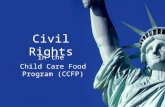 Civil Rights in the Child Care Food Program (CCFP)