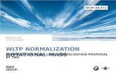 WLTP NORMALIZATION ROTATIONAL MASS BMW, 04.11.2014 Christoph Lueginger COMMENTS ON ROAD LOAD NORMALIZATION PROPOSAL BY TNO WLTP-08-47e.