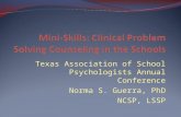 Texas Association of School Psychologists Annual Conference Norma S. Guerra, PhD NCSP, LSSP.