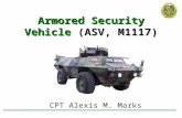Armored Security Vehicle (ASV, M1117) CPT Alexis M. Marks.