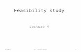 Feasibility study Lecture 4 7/3/20151Dr. Joshua Onono.