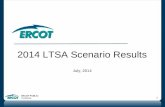 ERCOT PUBLIC 7/22/2014 1 2014 LTSA Scenario Results July, 2014.