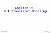 Chapter 7: BJT Transistor Modeling Robert Boylestad Digital Electronics Copyright ©2002 by Pearson Education, Inc. Upper Saddle River, New Jersey 07458.
