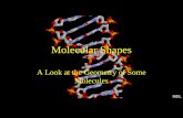 Molecular Shapes A Look at the Geometry of Some Molecules.