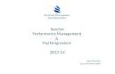 Teacher Performance Management & Pay Progression 2013-14 Bob Charlton June 2013/Oct 2014.