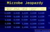 Microbe Jeopardy Scientific Method Good of Microbes Bad of Microbes Characteristics of Microbes Other Q $100 Q $200 Q $300 Q $400 Q $500 Q $100 Q $200.