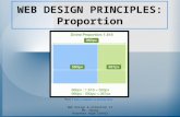 WEB DESIGN PRINCIPLES: Proportion Web Design & Animation II Mr. Huang Voorhees High School Photo © .